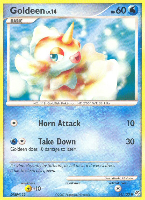 Goldeen (84/130) [Diamond & Pearl: Base Set] | Good Games Cannington