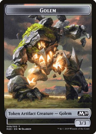 Golem Token [Core Set 2020 Tokens] | Good Games Cannington