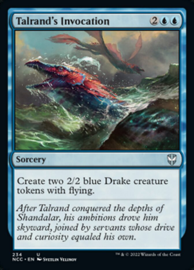 Talrand's Invocation [Streets of New Capenna Commander] | Good Games Cannington