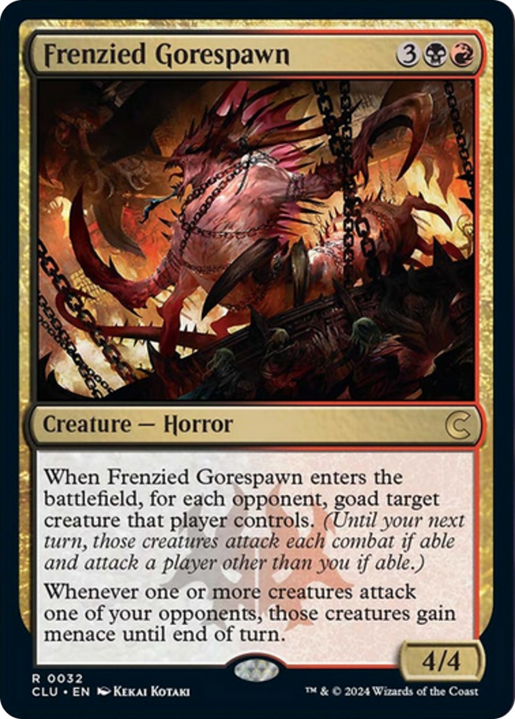 Frenzied Gorespawn [Ravnica: Clue Edition] | Good Games Cannington