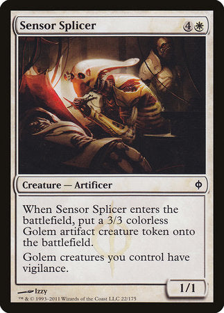 Sensor Splicer [New Phyrexia] | Good Games Cannington