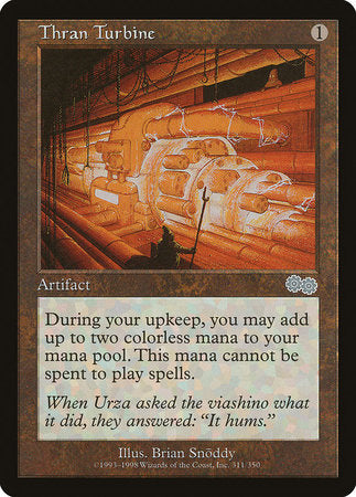 Thran Turbine [Urza's Saga] | Good Games Cannington