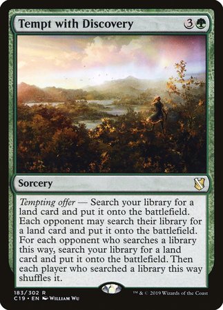 Tempt with Discovery [Commander 2019] | Good Games Cannington