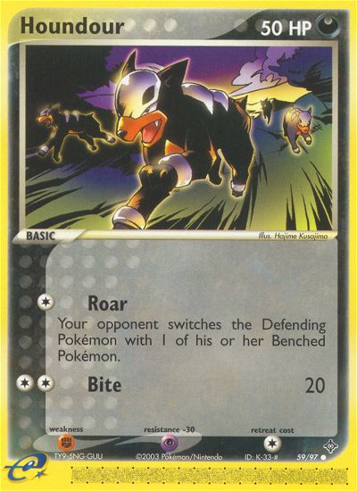 Houndour (59/97) [EX: Dragon] | Good Games Cannington