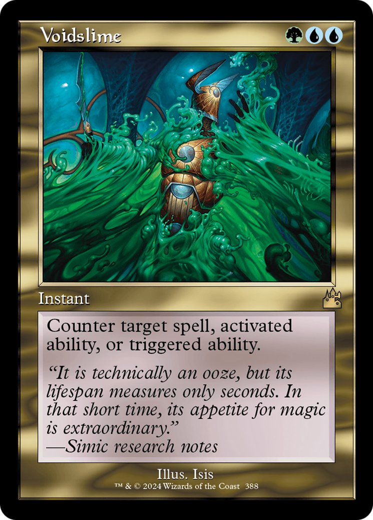 Voidslime (Retro Frame) [Ravnica Remastered] | Good Games Cannington