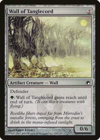 Wall of Tanglecord [Scars of Mirrodin] | Good Games Cannington