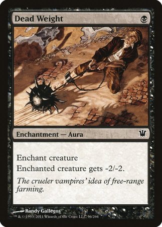 Dead Weight [Innistrad] | Good Games Cannington
