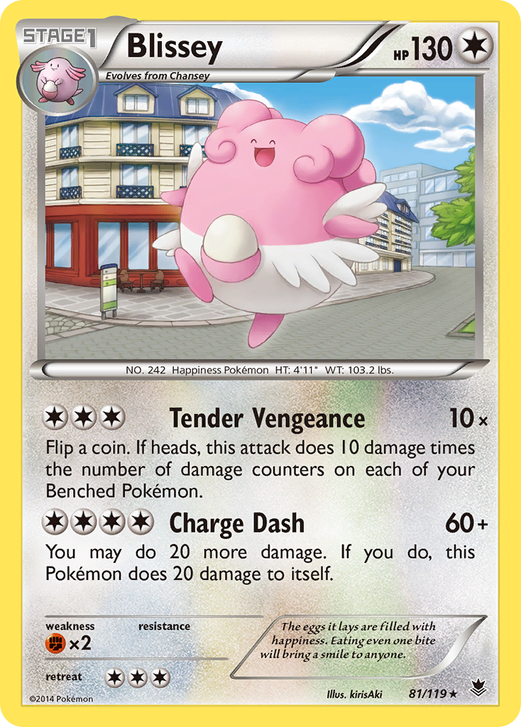Blissey (81/119) [XY: Phantom Forces] | Good Games Cannington
