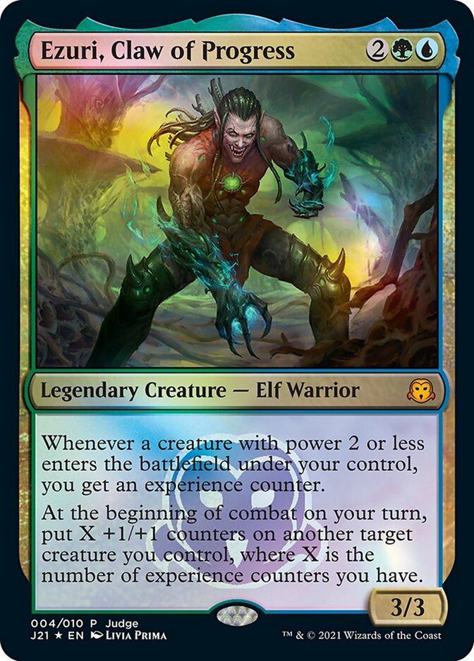 Ezuri, Claw of Progress [Judge Gift Cards 2021] | Good Games Cannington