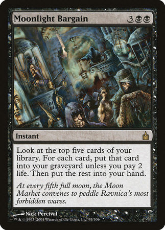 Moonlight Bargain [Ravnica: City of Guilds] | Good Games Cannington