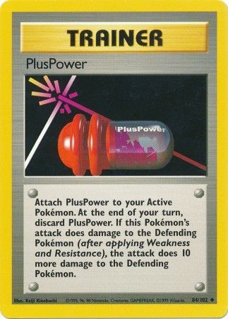 PlusPower (84/102) [Base Set Unlimited] | Good Games Cannington
