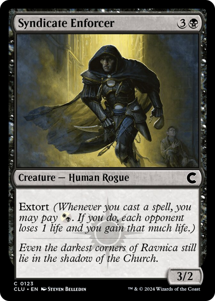Syndicate Enforcer [Ravnica: Clue Edition] | Good Games Cannington