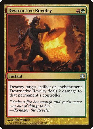 Destructive Revelry [Theros] | Good Games Cannington