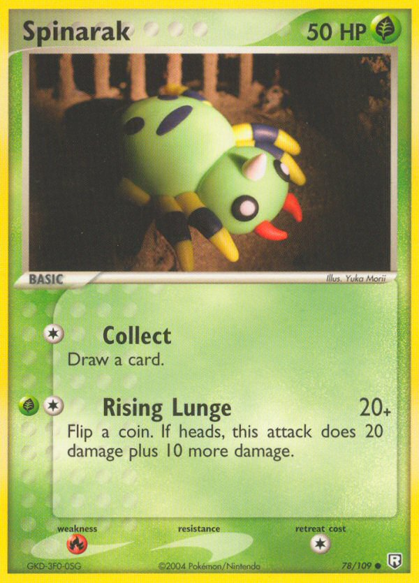Spinarak (78/109) [EX: Team Rocket Returns] | Good Games Cannington