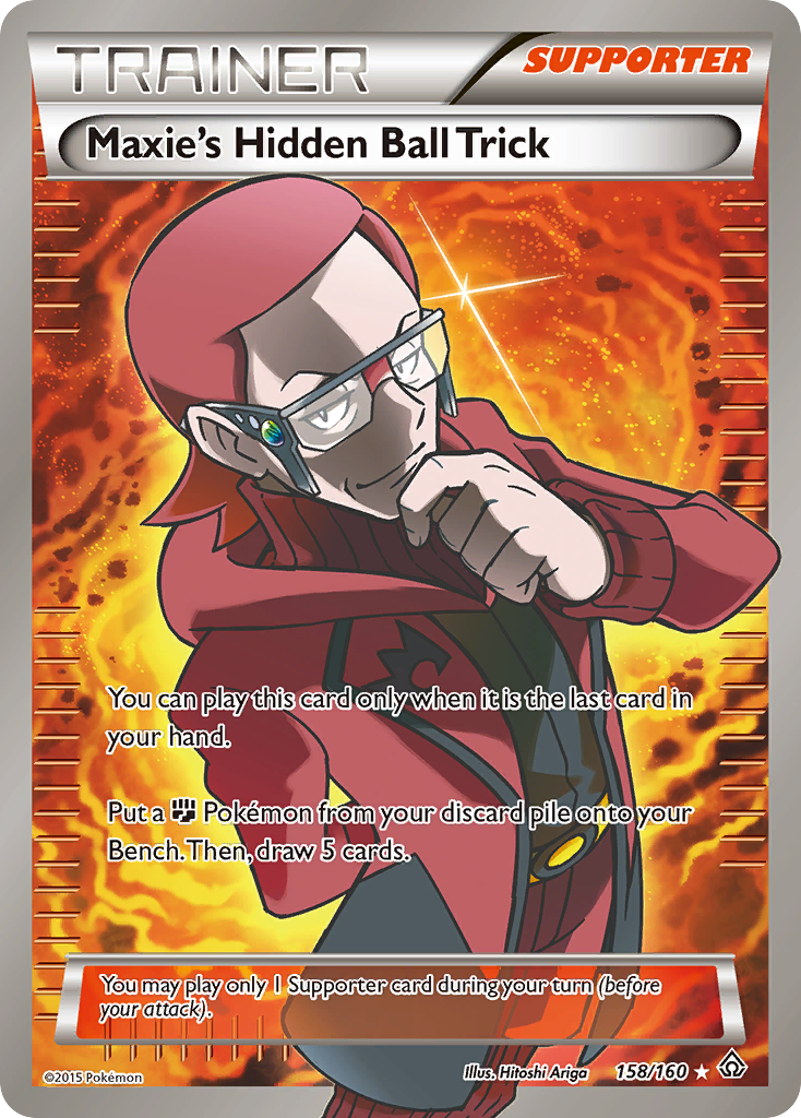 Maxie's Hidden Ball Trick (158/160) [XY: Primal Clash] | Good Games Cannington