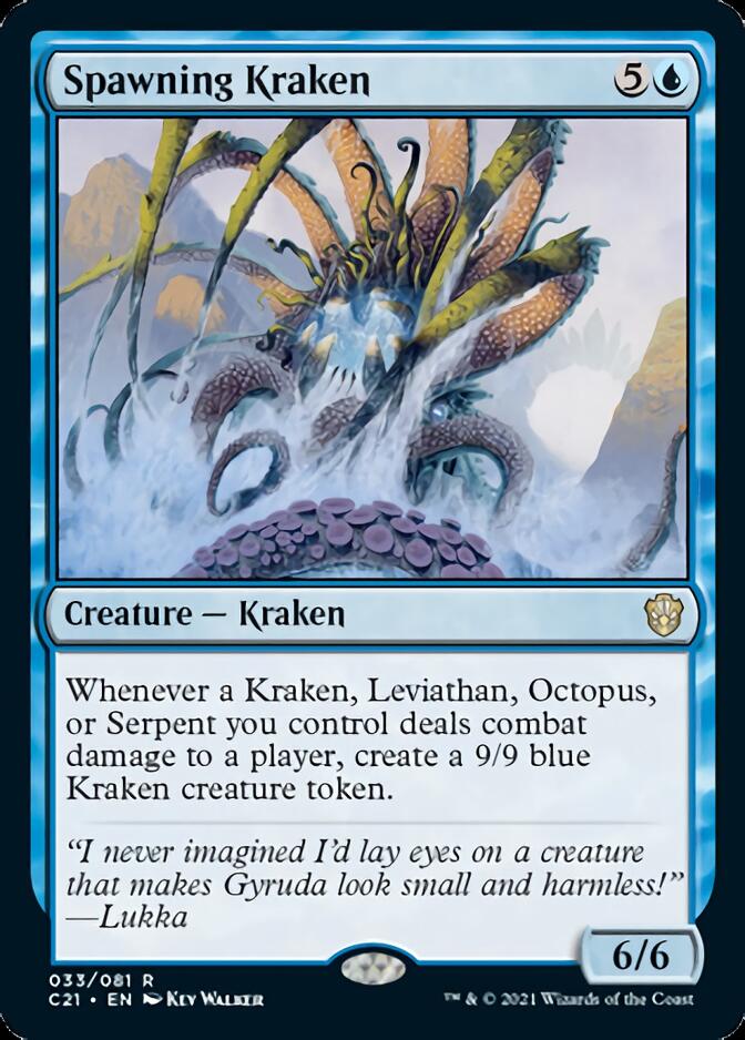 Spawning Kraken [Commander 2021] | Good Games Cannington