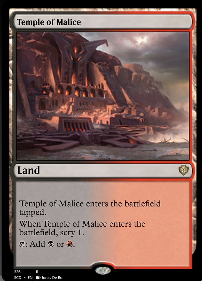 Temple of Malice [Starter Commander Decks] | Good Games Cannington
