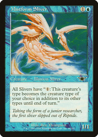 Mistform Sliver [Legions] | Good Games Cannington