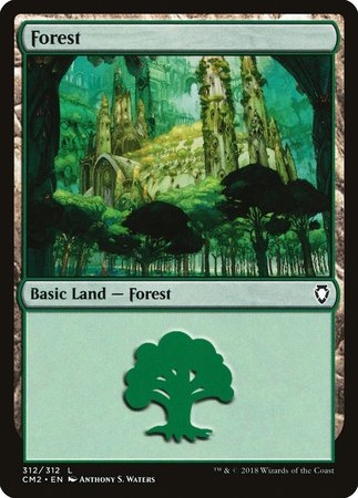 Forest (312) [Commander Anthology Volume II] | Good Games Cannington