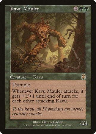 Kavu Mauler [Apocalypse] | Good Games Cannington