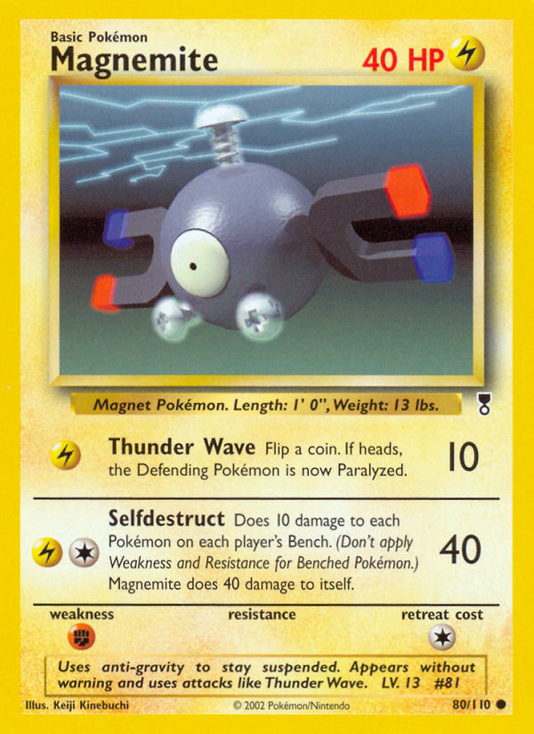 Magnemite (80/110) [Legendary Collection] | Good Games Cannington