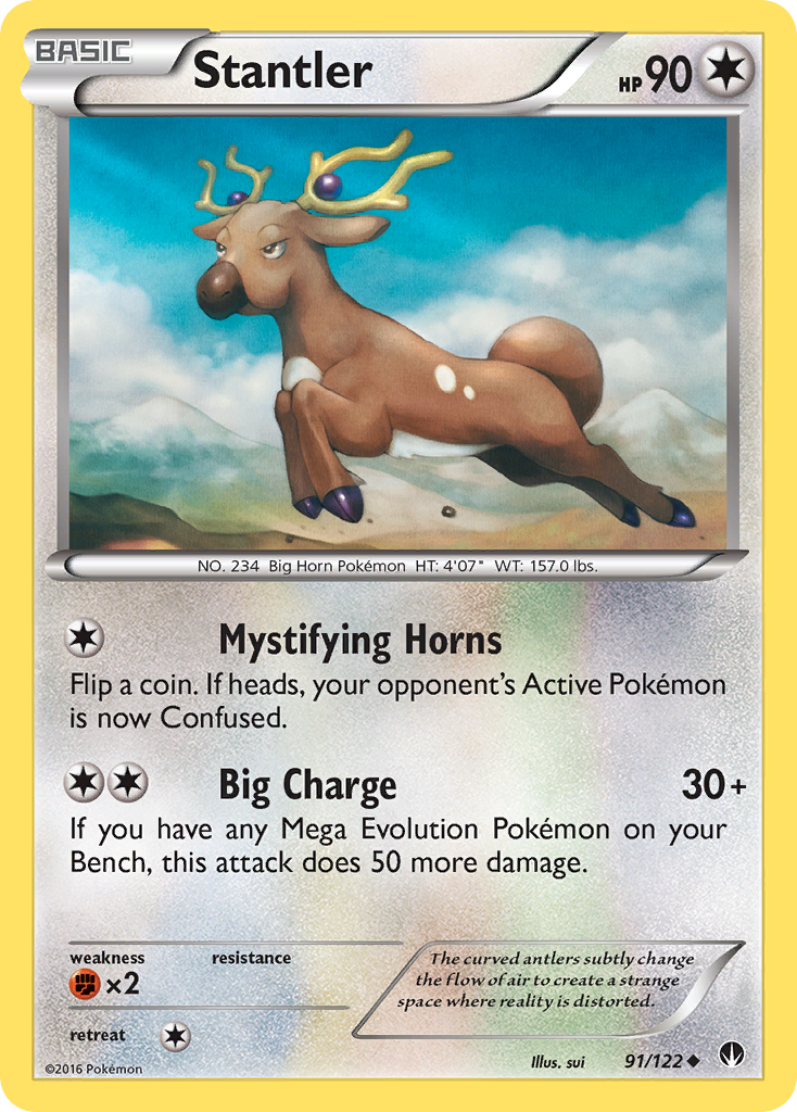 Stantler (91/122) [XY: BREAKpoint] | Good Games Cannington