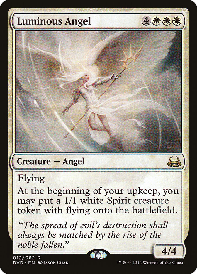 Luminous Angel (Divine vs. Demonic) [Duel Decks Anthology] | Good Games Cannington