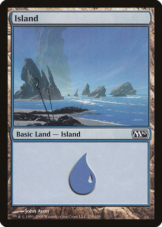 Island (235) [Magic 2010] | Good Games Cannington