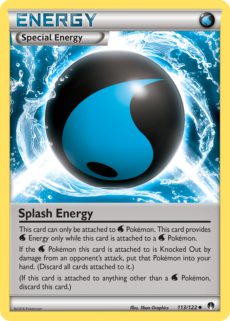 Splash Energy (113/122) [XY: BREAKpoint] | Good Games Cannington