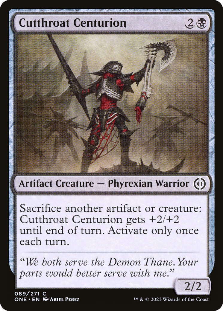 Cutthroat Centurion [Phyrexia: All Will Be One] | Good Games Cannington