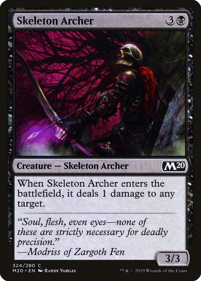 Skeleton Archer [Core Set 2020] | Good Games Cannington