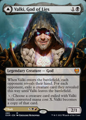 Valki, God of Lies // Tibalt, Cosmic Impostor (Borderless) [Kaldheim] | Good Games Cannington