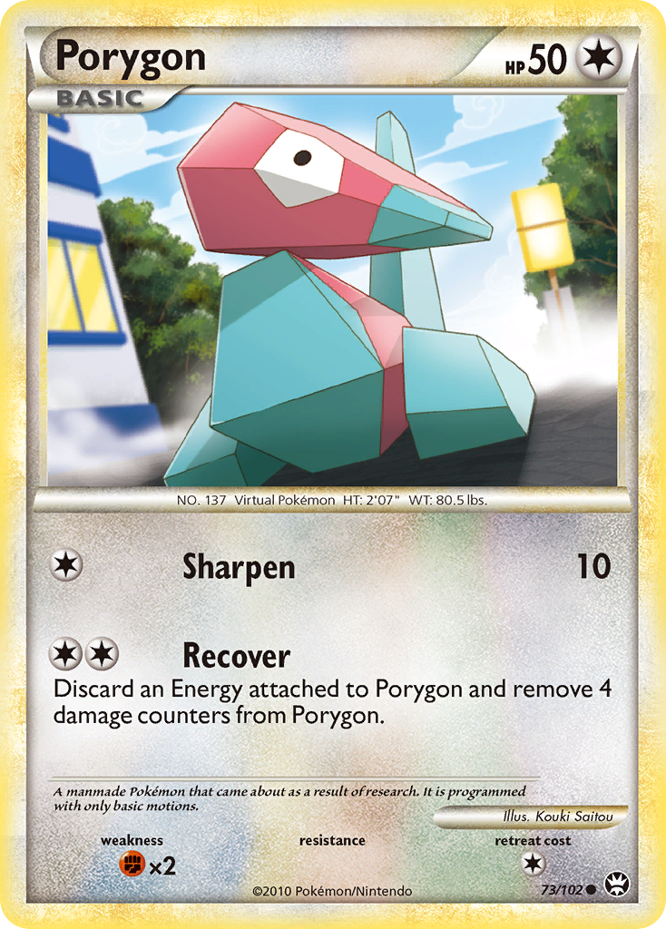 Porygon (73/102) [HeartGold & SoulSilver: Triumphant] | Good Games Cannington