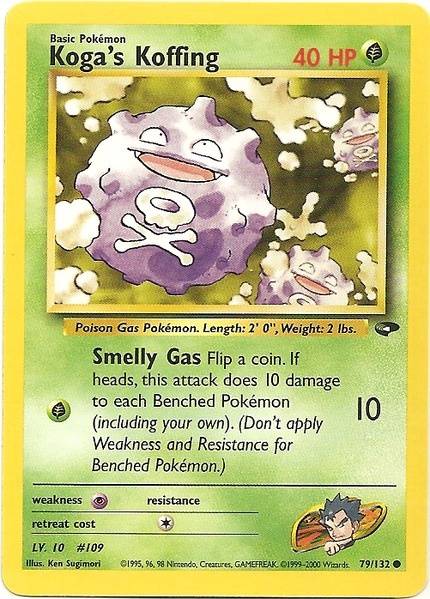 Koga's Koffing (79/132) [Gym Challenge Unlimited] | Good Games Cannington