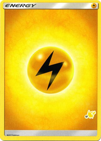 Lightning Energy (Pikachu Stamp #17) [Battle Academy 2020] | Good Games Cannington