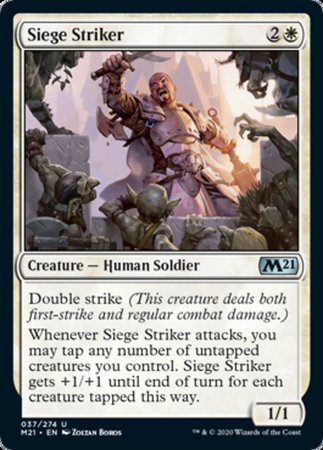 Siege Striker [Core Set 2021] | Good Games Cannington