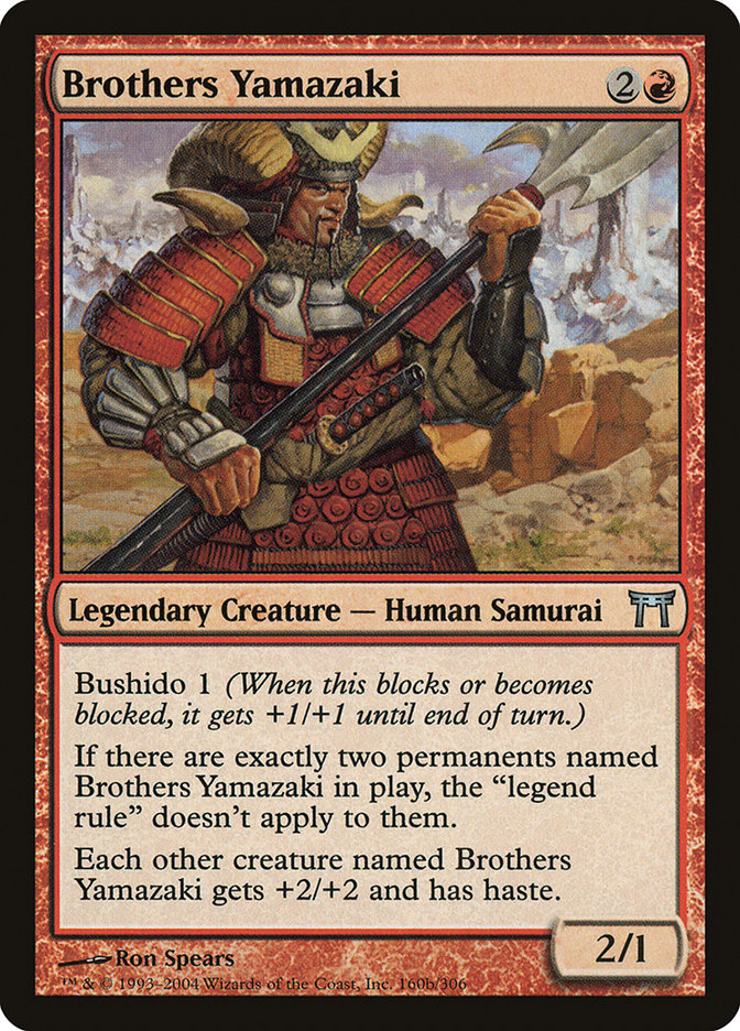 Brothers Yamazaki (160b/306) [Champions of Kamigawa] | Good Games Cannington
