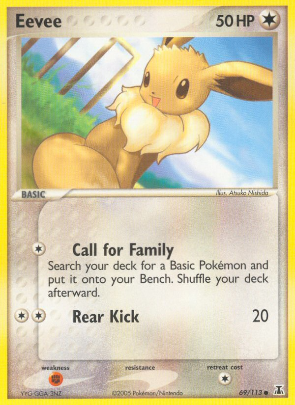 Eevee (69/113) [EX: Delta Species] | Good Games Cannington