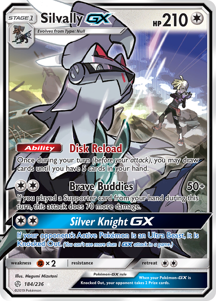 Silvally GX (184/236) [Sun & Moon: Cosmic Eclipse] | Good Games Cannington