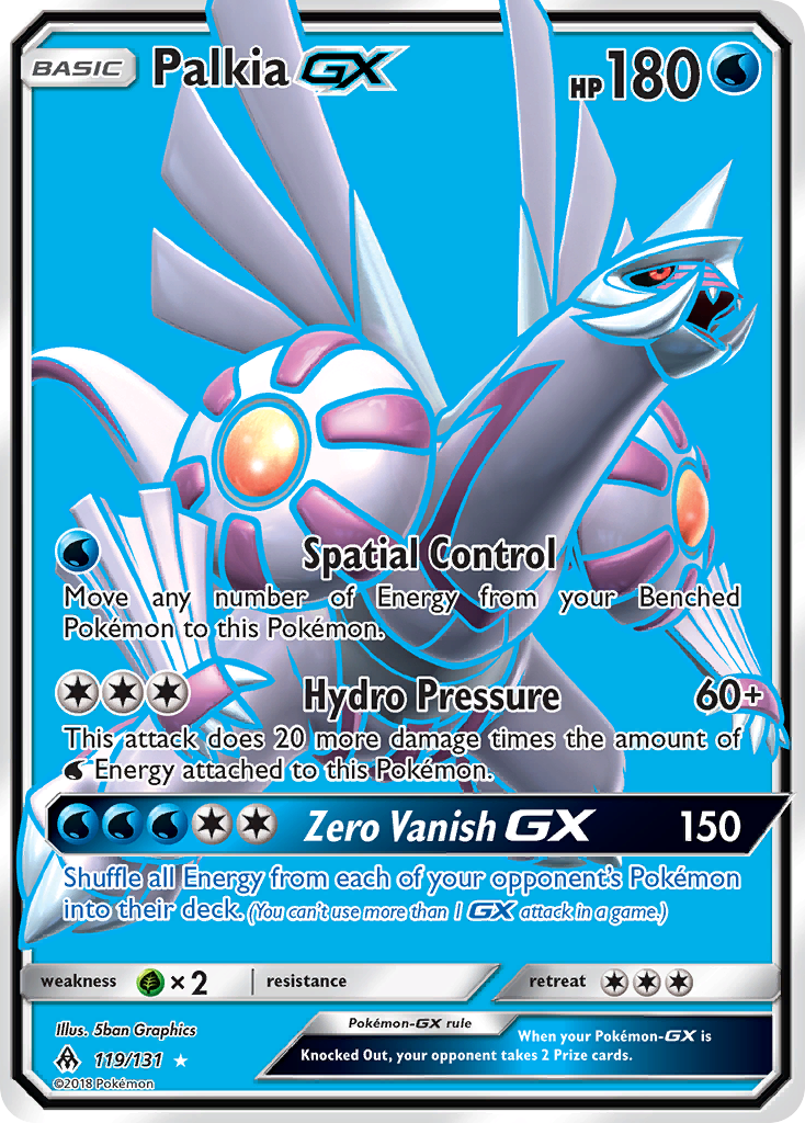 Palkia GX (119/131) [Sun & Moon: Forbidden Light] | Good Games Cannington