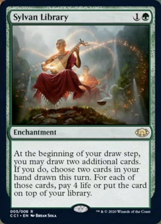 Sylvan Library [Commander Collection: Green] | Good Games Cannington