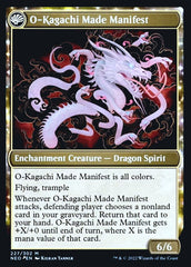 The Kami War // O-Kagachi Made Manifest [Kamigawa: Neon Dynasty Prerelease Promos] | Good Games Cannington