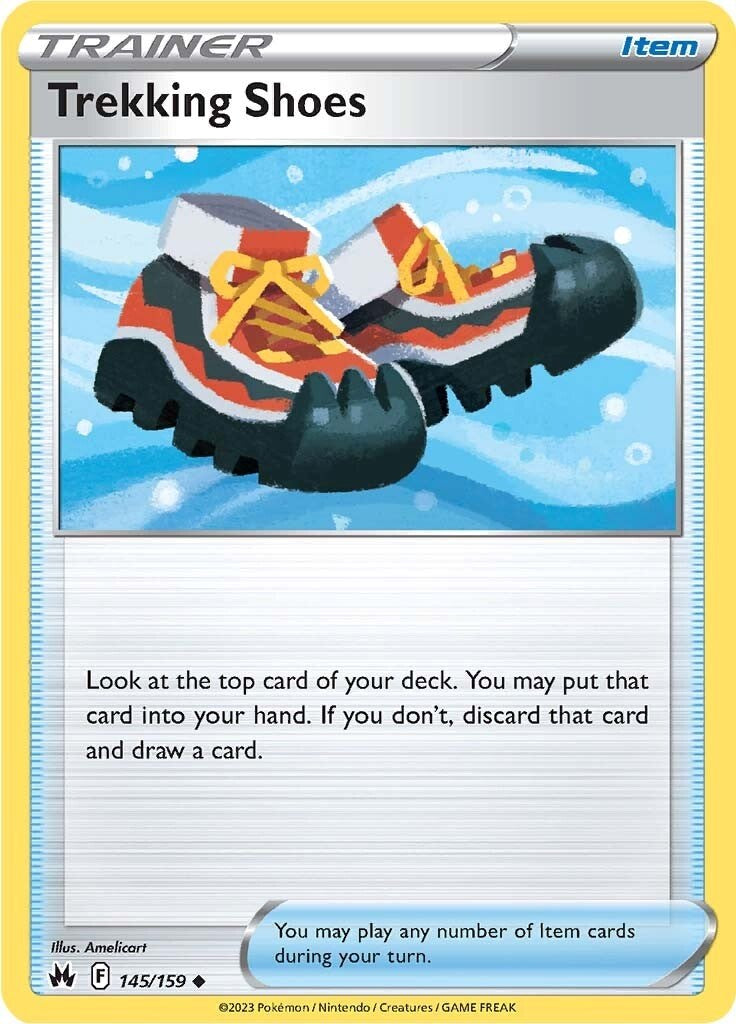 Trekking Shoes (145/159) [Sword & Shield: Crown Zenith] | Good Games Cannington