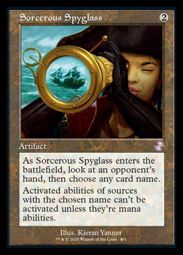 Sorcerous Spyglass (Timeshifted) [Time Spiral Remastered] | Good Games Cannington