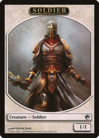 Soldier Token [Scars of Mirrodin Tokens] | Good Games Cannington