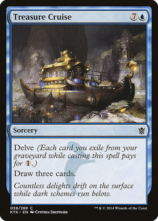 Treasure Cruise [Khans of Tarkir] | Good Games Cannington