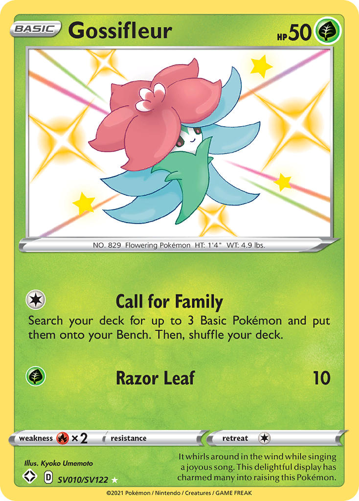 Gossifleur (SV010/SV122) [Sword & Shield: Shining Fates] | Good Games Cannington