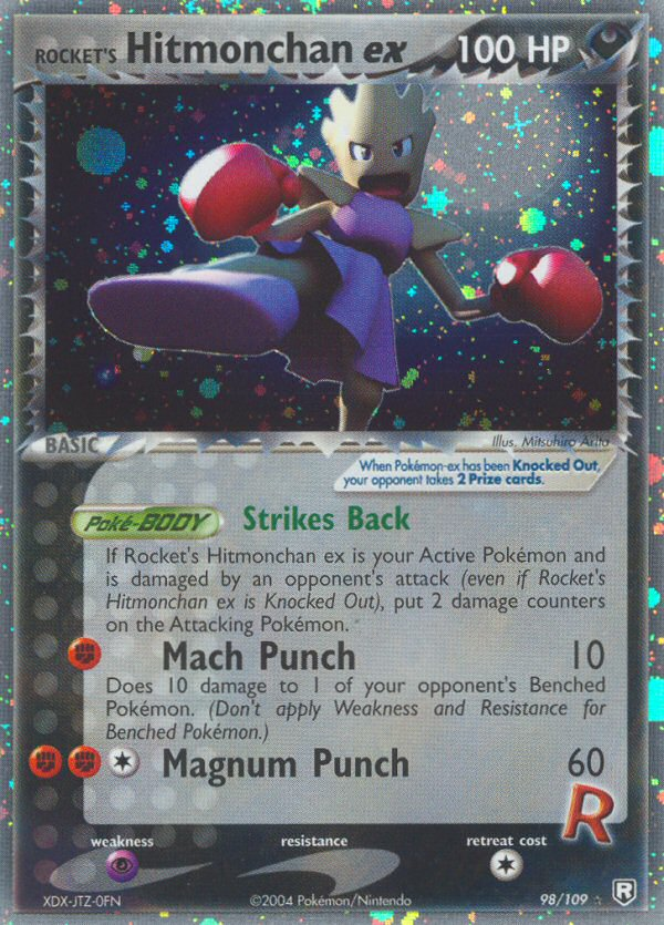 Rocket's Hitmonchan ex (98/109) [EX: Team Rocket Returns] | Good Games Cannington