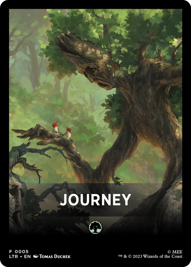 Journey Theme Card [The Lord of the Rings: Tales of Middle-Earth Tokens] | Good Games Cannington