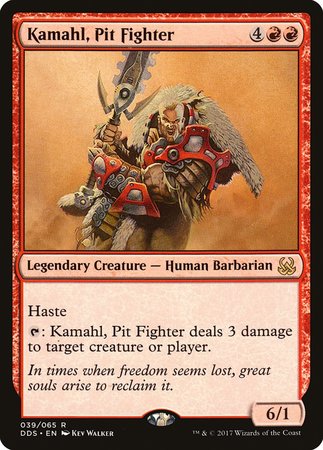 Kamahl, Pit Fighter [Duel Decks: Mind vs. Might] | Good Games Cannington